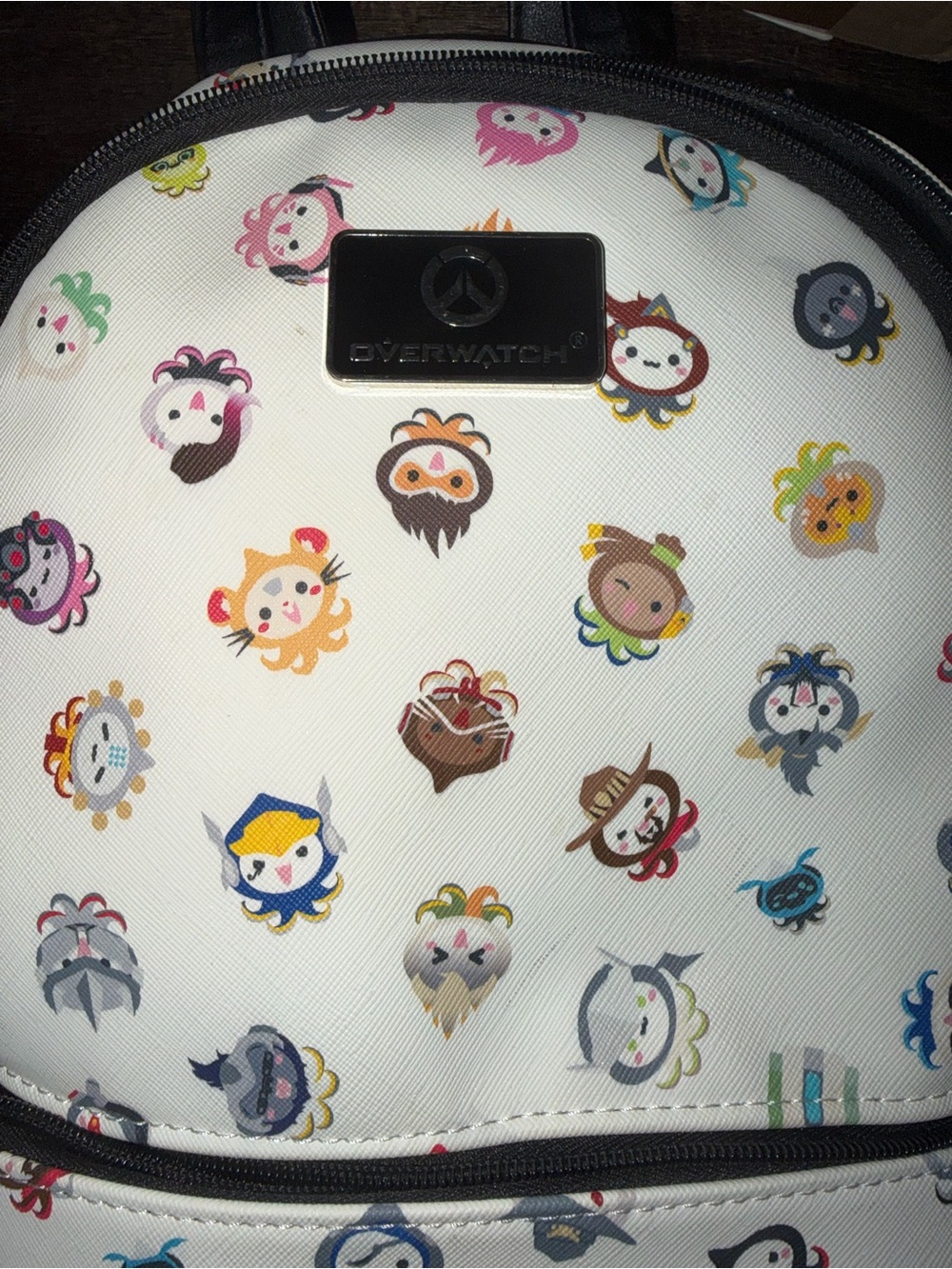 Overwatch White Character Print Mini Backpack - Picture 7 of 7